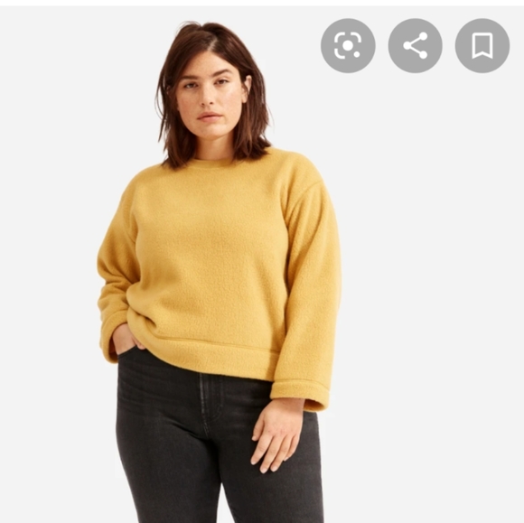 Everlane Sweaters - Everlane ReNew Plush Fleece Sweatshirt (like new)